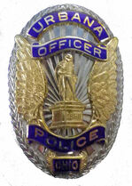 City of Urbana Police Badge