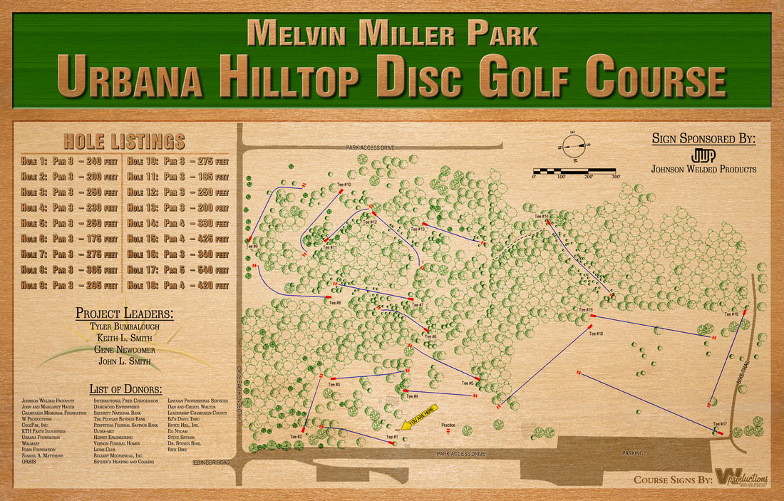 Urbana Hilltop Disc Golf Course